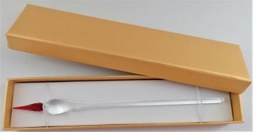 Tintenschreiber (Feder:rot)